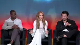 ATLAS | Audacy Interview with Jennifer Lopez, Stirling K Brown & Simu Liu