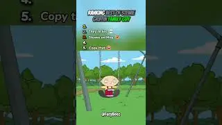 Ranking Best of Stewie Griffin in Family Guy 😭