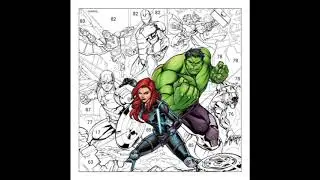 Amazing Colouring/ Disney heroes