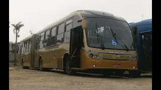 Apresenta&ccedil;&atilde;o Neobus Mega BRT 2011 com chassi Volvo B12M