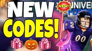 🎃SZN 2🎃 NFL UNIVERSE FOOTBALL CODES - ROBLOX ULTIMATE FOOTBALL CODES