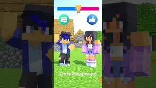 Singing Challenge: Boys VS Girls - Funny MAIZEN Minecraft Animation #YouTube short #