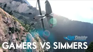 Microsoft Flight Simulator 2020 - Gamers vs Simmers