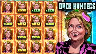 SINGLE SPIN DUCK HUNTERS 10,000x WIN!