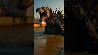 AI 04 #Godzilla in river #kaiju #godzillavskong #monster #monsterverse #godzilla