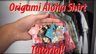 Origami Aloha Shirt Tutorial