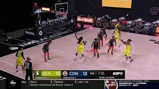 Ezi Magbegor WNBA debut season highlights: Seattle Storm vs Connecticut Suns