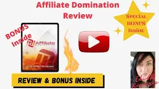 ⚡Affiliate Domination Review⚡ Get My Special Bonus⚡How To Make Money with Affiliate Marketing