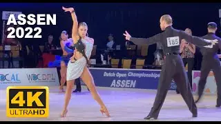 Petur Gunnarsson & Polina Oddr | Samba | Open World Amateur Latin Championship, ASSEN 2022
