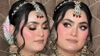 Bridal makeup look taught for FREE by @Manveenmakeovers #shortsviral #makeuptutorial #makeup 