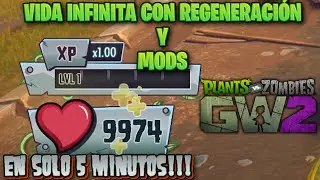 C&oacute;mo tener vida infinita con regeneraci&oacute;n e instalar mods en PvZ GW2