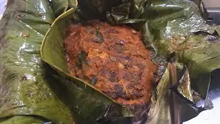 BANANA LEAF GRILLED FISH!