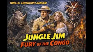 JUNGLE JIM: FURY OF THE CONGO (1951) w/ Johnny Weissmuller  | 𝙁𝙪𝙡𝙡 𝙈𝙤𝙫𝙞𝙚 🎥 𝙃𝘿