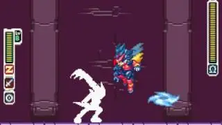 Megaman Zero: Sage Harpuia (TAP: No damage + Shield Boomerang)