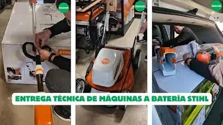 Entrega t&eacute;cnica de m&aacute;quinas a bater&iacute;a Stihl