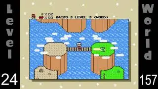 Super Mario Bros. X (SMBX) playthrough - Super Kaizo Mario World 3 X [Level 3]