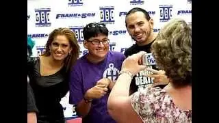 Matt Hardy & Reby Sky sign autographs for fans 10/27/2012