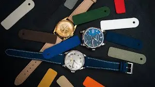 Watch Straps in Synthetic Suede