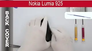 How to open 🔧 📱 the back cover Nokia Lumia 925 (rm-892, rm-893, rm-910)