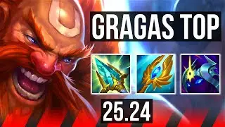 GRAGAS vs AATROX (TOP) | EUW Master | 25.24