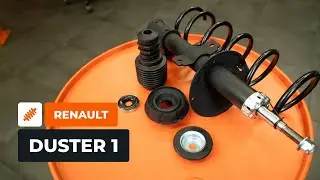 Slik bytter du et fjærbein bak på en RENAULT DUSTER 1 [AUTODOC-VIDEOVEILEDNINGER]