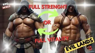Evil Lands RPG Attribute Comparison! 💥Assassin: Strength vs. Vitality Build!