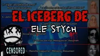 ICEBERG DE ELE STYCH 2, CONTEXTOS DE LAS REFERENCIAS MAS OSCURAS #iceberg  #especialhalloween