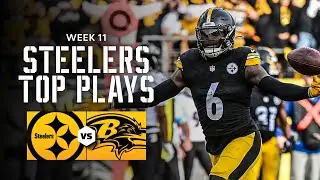 Steelers Top Plays in 18-16 Win over Ravens | Pittsburgh Steelers