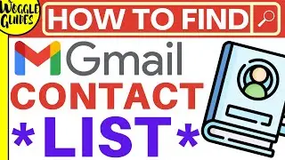 Where is the contact list in Gmail?
