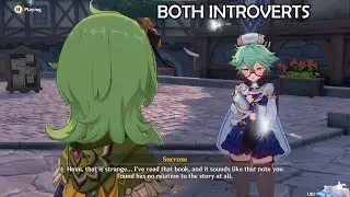 When two introverts meet each other (Collei and Sucrose) | Genshin Impact