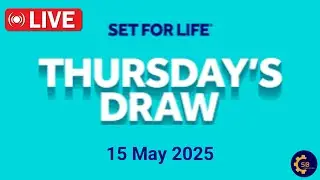 The National Lottery Set For Life Live draw results from Thursday 15 May 2025 | tonight's