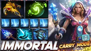 CRYSTAL MAIDEN CARRY MODE - Dota 2 Pro Gameplay [Watch & Learn]
