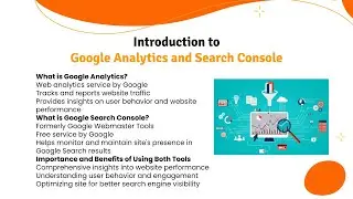 Analytics & Search Console Course - Introduction to Google Analytics and Search Console - Lecture 01