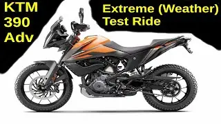 KTM 390 Adventure - (Extreme Weather) Test Ride First Impressions
