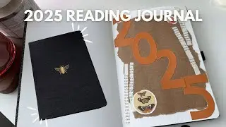 2025 reading journal 📖 📔 simple and easy spread ideas
