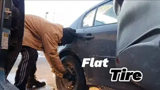 When Mom Calls, I'm Come Running! (Flat Tire Repair!) 