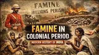 Famine in India | Famine Commssion in British India | Famine in India during British Rule | UPSC 
