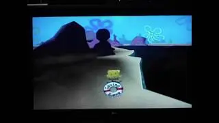 SpongeBob Battle for Bikini Bottom Other Side of Rock Bottom Glitch (PlayStation 2 version)