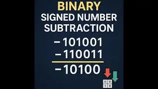 Lecture 8 | Digital Electronics | Signed Number Subtraction | 2's Complement Method