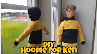 DIY [Hoodie For Ken How To Make Doll Hoodies Diy Sweatshirt For Boy Dolls]