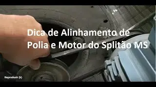 Ajuste de correia e alinhamento de polia Ms Carrier