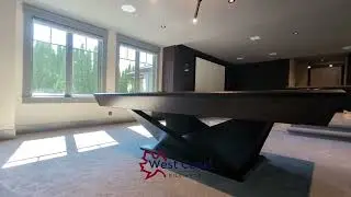 The Origami Pool Table. Art folded into play.