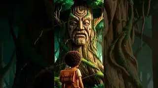 The Forest That Fought Back &mdash; Afrocentric Ghibli‑Style Action Short (No Music, Pure Ambience).