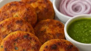Village Style Crispy Aloo Tikki|Traditional Desi Snacks Recipe ✨