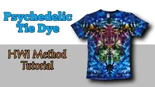 PSYCHEDELIC Tie Dye Tutorial (H.W.I Method) | MEO FAUSTINO