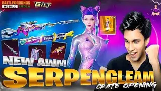 NEW ULTIMATE SET AND AWM CRATE OPENING | GLAZING RIPPLE #bgmi #awm #pubgmobile