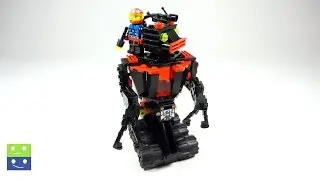 Lego System 6889 Recon Robot Lego Speed Build