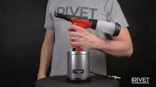 REVTOOL RIV504 - пневмо-гидравлический заклёпочник для установки вытяжных заклёпок &Oslash; 4.0 - 6.4 mm