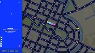 Google Maps Pac-Man Game FREE Online - PacMaps