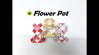 Magic Ruler Puzzle or Rubik Biến Thể 36 Pieces - Flower Pot